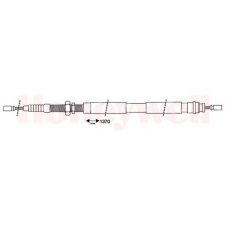 432410B BENDIX Трос, стояночная тормозная система
