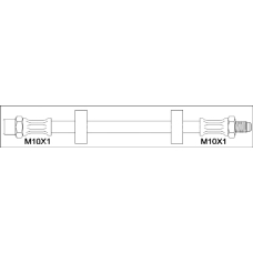 G1900.12 WOKING Тормозной шланг