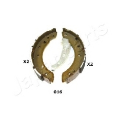 GF-016AF JAPANPARTS Комплект тормозных колодок