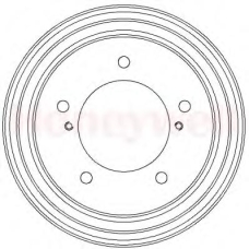 329277B BENDIX Тормозной барабан