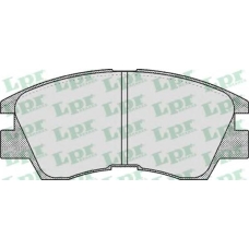 05P550 LPR Комплект тормозных колодок, дисковый тормоз