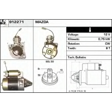 912271 EDR Стартер