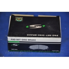 PKB-010 Parts mall Комплект тормозных колодок, дисковый тормоз