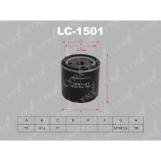 LC-1501 LYNX Фильтр масляный