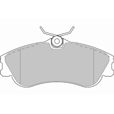 FD6892N NECTO Комплект тормозных колодок, дисковый тормоз