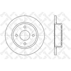 6020-2237-SX STELLOX Тормозной диск