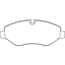 MDB2803 MINTEX Комплект тормозных колодок, дисковый тормоз