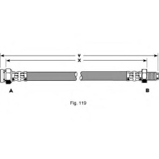 PHB306 TRW Тормозной шланг