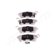 PP-104AF<br />JAPANPARTS<br />Комплект тормозных колодок, дисковый тормоз
