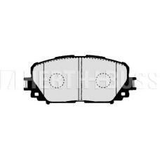 J3602127 NIPPARTS Комплект тормозных колодок, дисковый тормоз