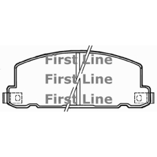 FBP1291 FIRST LINE Комплект тормозных колодок, дисковый тормоз
