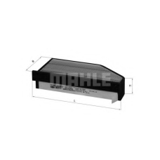 LX 1710 MAHLE Воздушный фильтр