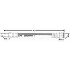 FBH6912 FIRST LINE Тормозной шланг