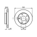 0 986 478 685 BOSCH Тормозной диск