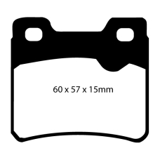 DP3761C EBC Brakes Колодки тормозные