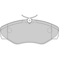 DBP351515 DURON Комплект тормозных колодок, дисковый тормоз