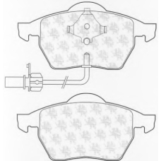 BP1022 QH Benelux Комплект тормозных колодок, дисковый тормоз