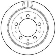 562744BC BENDIX Тормозной диск