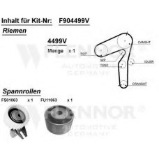 F904470V FLENNOR Комплект ремня грм