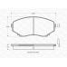 363702160608 MAGNETI MARELLI Комплект тормозных колодок, дисковый тормоз