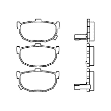 21553 140  0 5 T4067 TEXTAR Колодки тормозные