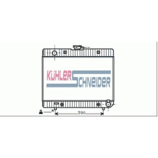 0301401 KUHLER SCHNEIDER Радиатор, охлаждение двигател