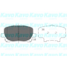 KBP-9021 KAVO PARTS Комплект тормозных колодок, дисковый тормоз