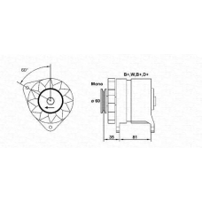 943356455010 MAGNETI MARELLI Генератор