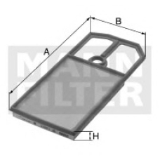 C 3221 MANN-FILTER Воздушный фильтр