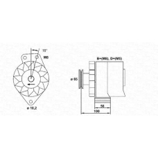943356817010 MAGNETI MARELLI Генератор
