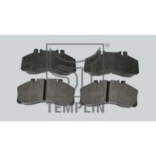 03.120.8700.060 TEMPLIN Комплект тормозных колодок, дисковый тормоз