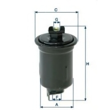 XB150 UNIFLUX FILTERS Топливный фильтр