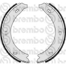 S 50 509 BREMBO Комплект тормозных колодок, стояночная тормозная с