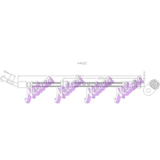 H4622 Brovex-Nelson Тормозной шланг