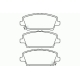 P 28 037<br />BREMBO<br />Комплект тормозных колодок, дисковый тормоз