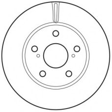 562736BC BENDIX Тормозной диск
