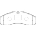 FD7191V NECTO Комплект тормозных колодок, дисковый тормоз
