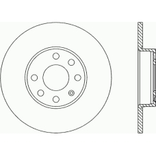 BDR1806.10 OPEN PARTS Тормозной диск