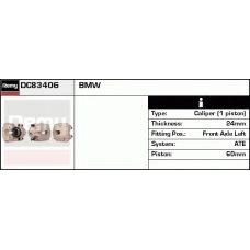 DC83406 DELCO REMY Тормозной суппорт