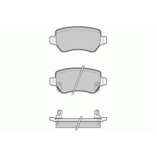 13046028682-SET-MS MASTER-SPORT Комплект тормозных колодок, дисковый тормоз