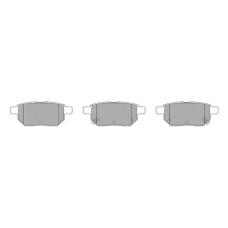 FBP-1642 FREMAX Комплект тормозных колодок, дисковый тормоз