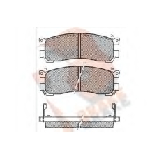 RB1418 R BRAKE Комплект тормозных колодок, дисковый тормоз