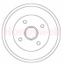 329232B BENDIX Тормозной барабан