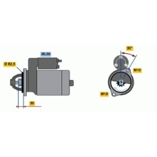 0 986 012 410 BOSCH Стартер