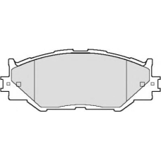 CBP01632 COMLINE Комплект тормозных колодок, дисковый тормоз