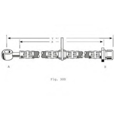 PHD191 TRW Тормозной шланг