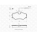 363702160532 MAGNETI MARELLI Комплект тормозных колодок, дисковый тормоз