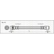 8150 11203 TRISCAN Тормозной шланг