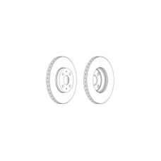 DDF1780C FERODO Тормозной диск