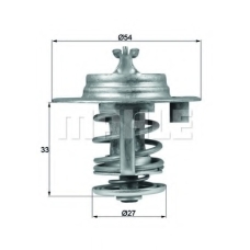 TX 95 83D MAHLE Термостат, охлаждающая жидкость